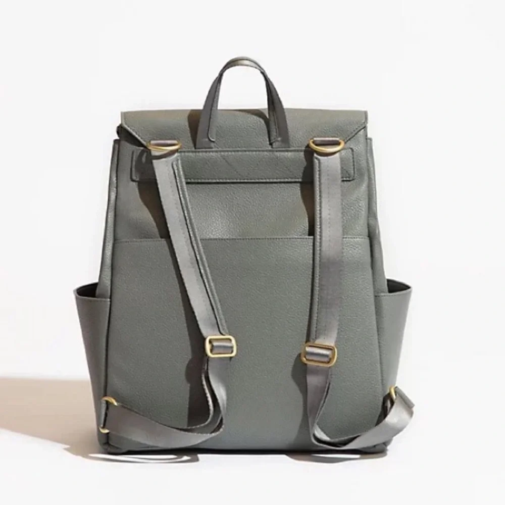 COPY - Freshly Picked Diaper Bag - Gray and Gold